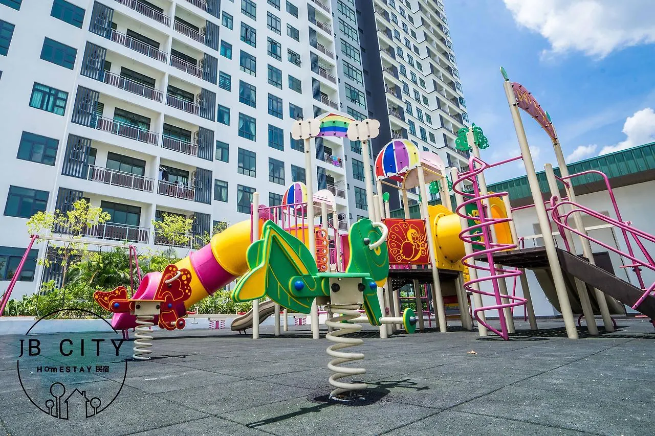 D' Secret Garden @ Jb City Homestay Johor Bahru Apartment