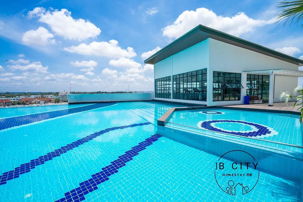 ג'והור בהרו D' Secret Garden @ Jb City Homestay