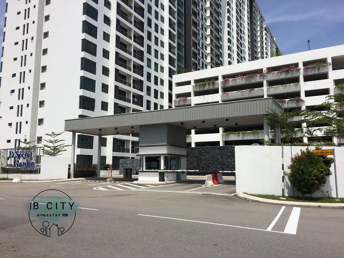 Apartment D' Secret Garden @ Jb City Homestay Johor Bahru