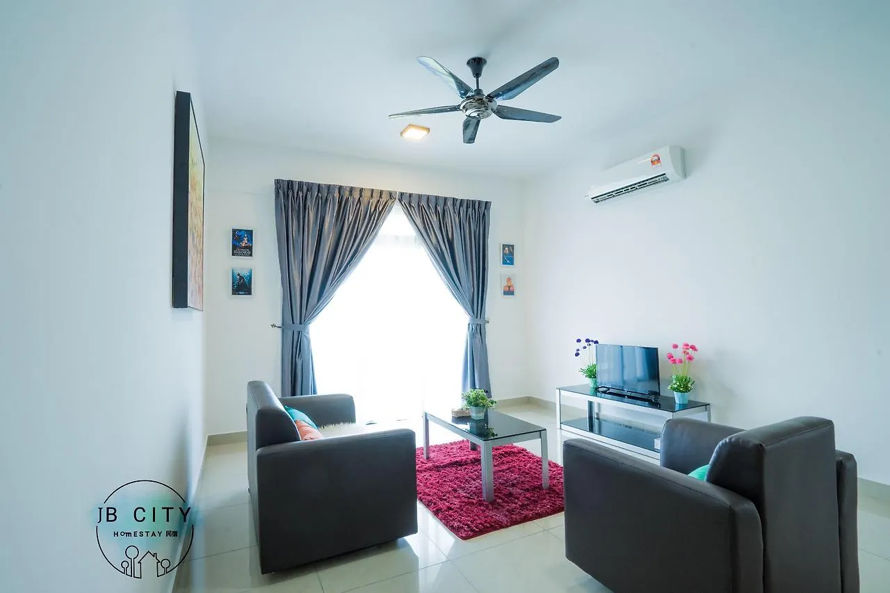 D' Secret Garden @ Jb City Homestay Johor Bahru Apartment